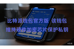 比特派钱包官方版  该钱包维持硬件加密芯片保护私钥